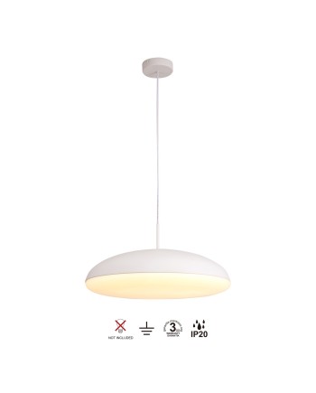 KAZZ * COLGANTE GRANDE BLANCO - E27